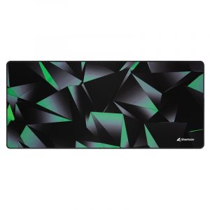 Sharkoon SKILLER SGP30 Tappetino per mouse gioco da computer Nero, Verde, Grigio