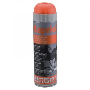 Spray fluorescente arancio Kapriol 500ml per tracciatura