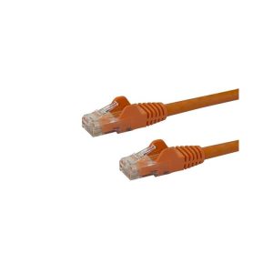 StarTech.com Cavo di Rete Arancio Cat6 UTP Ethernet Gigabit RJ45 Antigroviglio - 50cm