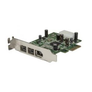 Startech.com Scheda Adattatore Pci Express Firewire 2b 1a 1394 A Basso Profilo - 3 Porte