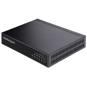 StarTech.com Switch 2.5G Unmanaged - Gigabit 5 porte Ethernet 2.5GBASE-T Splitter Montaggio su guida DIN o a parete