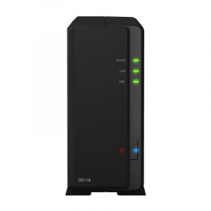 Synology DiskStation DS118 server NAS e di archiviazione Compatta Collegamento ethernet LAN Nero RTD1296