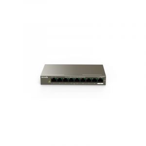 Tenda TEF1109P-8-63W Non gestito Fast Ethernet (10/100) Supporto Power over (PoE) Nero