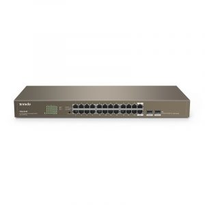 Tenda TEG1024F switch di rete Non gestito L2 Gigabit Ethernet (10/100/1000) 1U Grigio