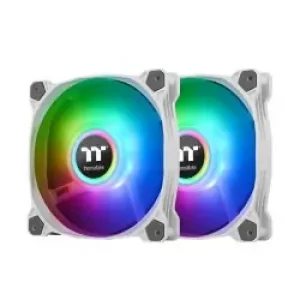 Thermaltake Pure Duo 12 Universale Ventilatore cm Bianco 2 pz
