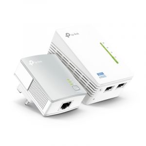 TP-Link TL-WPA4220 KIT adattatore di rete PowerLine 300 Mbit/s Collegamento ethernet LAN Wi-Fi Bianco 1 pz