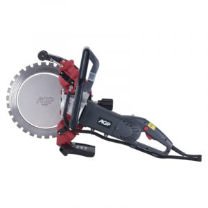 Troncatrice ad anello AGP R13 per tagli a umido su calcestruzzo fino a 220mm, 3200W
