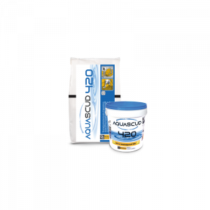 Aquascud Volteco 420 impermeabilizzante bicomponente (sacco 15 kg + liquido 5,7 kg)