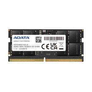 ADATA AD5S480016G-S memoria 16 GB 1 x DDR5 4800 MHz Data Integrity Check (verifica integrità dati)
