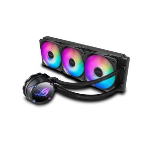 ASUS ROG STRIX LC II 360 ARGB sistema di raffreddamento per computer Processore Raffreddatore liquidi tutto in uno 12 cm Nero