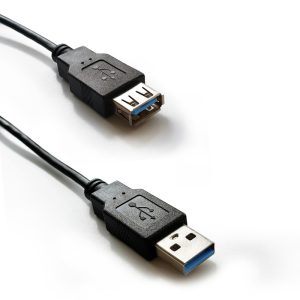 Atlantis Land P019-UB3-AAMF-2 cavo USB 2 m 3.2 Gen 1 (3.1 1) A Nero