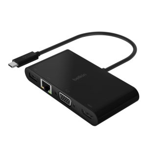Belkin AVC004BTBK replicatore di porte e docking station per notebook USB 3.2 Gen 1 (3.1 1) Type-C Nero