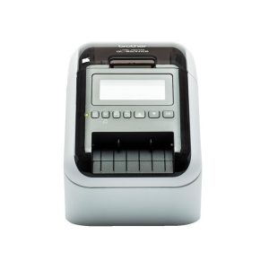 Brother QL-820NWBC stampante per etichette (CD) Termica diretta A colori 300 x 600 DPI 176 mm/s Con cavo e senza Collegamento