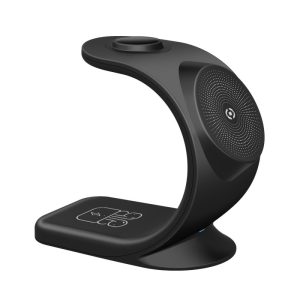 Celly MAGSTAND3IN1BK Caricabatterie per dispositivi mobili Nero Interno