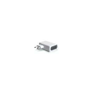 Celly TC4USB5A Caricabatterie per dispositivi mobili Universale Bianco AC Interno