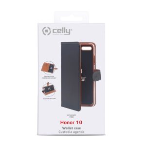 Celly WALLY Custodia per cellulare 14.8 cm (5.84") flip a libro Nero