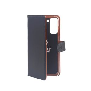 Celly Wally Custodia per cellulare 15.8 cm (6.2") a libro Nero, Marrone