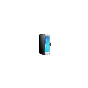 Celly WALLY556 Custodia per cellulare 14 cm (5.5") flip a libro Nero