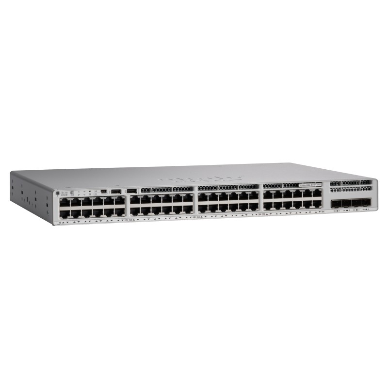 Cisco C9200L-48PXG-4X-A switch di rete Gestito L2/L3 Gigabit Ethernet (10/100/1000) Supporto Power over (PoE) Grigio