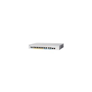Cisco CBS350 Gestito L3 2.5G Ethernet (100/1000/2500) Supporto Power over (PoE) 1U Nero, Grigio