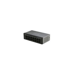 Cisco Small Business SF110D-16HP Non gestito L2 Fast Ethernet (10/100) Supporto Power over (PoE) 1U Nero