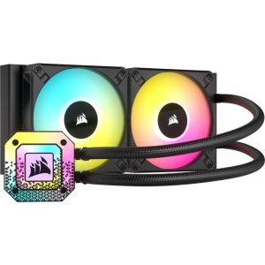 Corsair CW-9060068-WW sistema di raffreddamento per computer Case Kit a liquido 12 cm Nero 1 pz