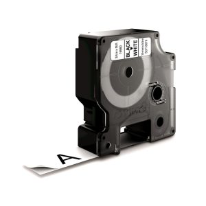 DYMO D1 - Durable Etichette Nero su bianco 19mm x 5.5m