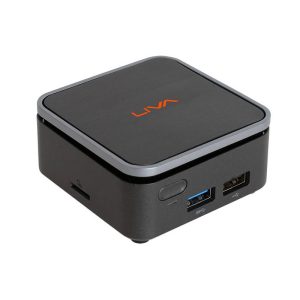 ECS LIVA Q2 Mini PC Intel® Celeron® N N4120 4 GB LPDDR4-SDRAM 64 eMMC Windows 11 Nero, Argento
