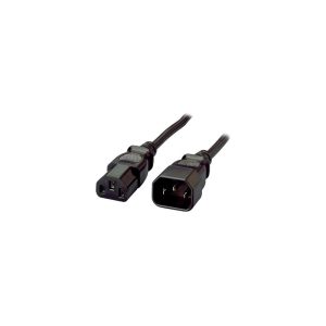 Equip 112100 cavo di alimentazione Nero 1.8 m Accoppiatore C13 C14