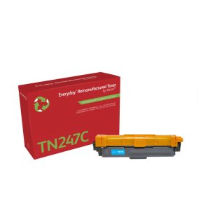 Everyday Rigenerato Toner Ciano di Xerox per Brother TN247C, Alta capacità