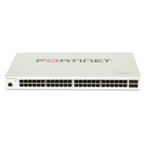 Fortinet FortiSwitch 248E-FPOE Gestito L2 Gigabit Ethernet (10/100/1000) Supporto Power over (PoE) 1U Bianco