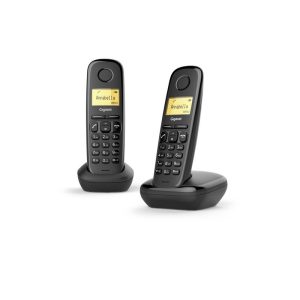 Gigaset A170 Duo Telefono analogico/DECT Identificatore di chiamata Nero