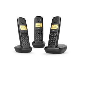Gigaset A170 Trio Telefono analogico/DECT Identificatore di chiamata Nero