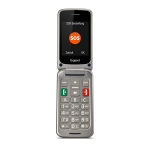 Gigaset GL590 7.11 cm (2.8") 113 g Argento Telefono per anziani
