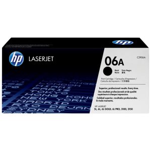 HP 06A Black Original LaserJet toner Cartridge cartuccia 1 pz Originale Nero