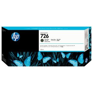 HP Cartuccia inchiostro nero opaco Designjet 726. 300 ml