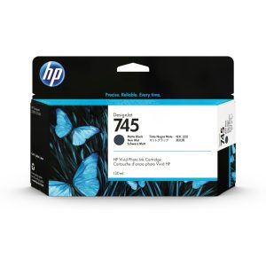 HP Cartuccia Inchiostro Nero Opaco DesignJet 745. 130 ml