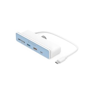 HYPER HD34A8 replicatore di porte e docking station per laptop USB 3.2 Gen 1 (3.1 1) Type-C Bianco