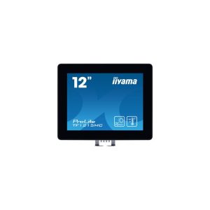 iiyama ProLite TF1215MC-B1 Monitor PC 30.7 cm (12.1") 1024 x 768 Pixel LCD Touch screen Nero