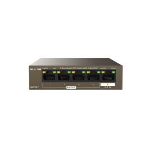 IP-COM Networks G1105PD switch di rete Non gestito L2 Gigabit Ethernet (10/100/1000) Supporto Power over (PoE) Nero