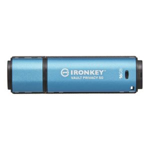 Kingston Technology IronKey Vault Privacy 50 unità flash USB 16 GB tipo A 3.2 Gen 1 (3.1 1) Blu