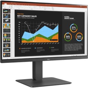 LG MONITOR 24BR650B-C.AEU 60.5 cm (23.8") 1920 x 1080 Pixel Full HD LED Grigio