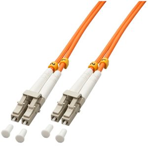Lindy 46480 cavo a fibre ottiche 1 m LC OM2 Arancione