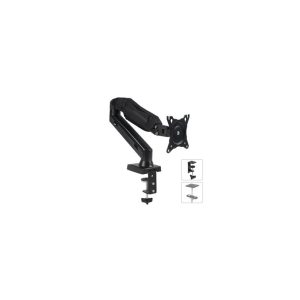 Maclean MC-860 supporto da tavolo per Tv a schermo piatto 68.6 cm (27") Nero Scrivania
