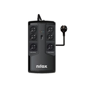 Nilox UPS OFFICE PREMIUM LI 850 VA gruppo di continuità (UPS) A linea interattiva 0.85 kVA 595 W