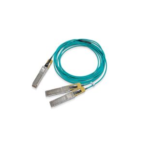 Nvidia 980-9I452-00H003 cavo a fibre ottiche 3 m QSFP56 2x Colore acqua