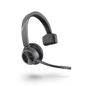 POLY Voyager 4310 UC Auricolare Con cavo e senza A Padiglione Ufficio USB tipo-C Bluetooth Nero