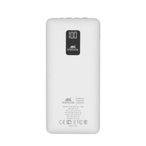 Rivacase VA2210 batteria portatile Polimeri di litio (LiPo) 10000 mAh Bianco