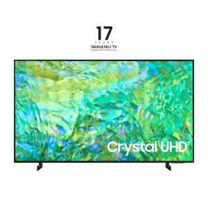Samsung Series 8 TV UE50CU8070UXZT Crystal UHD 4K, Smart 50" Processore Adaptive Sound, Black 2023
