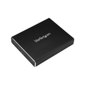 StarTech.com Box Esterno USB 3.1 (10Gbit/s) a 2 Slot - Enclosure M.2 NGFF SSD SATA RAID